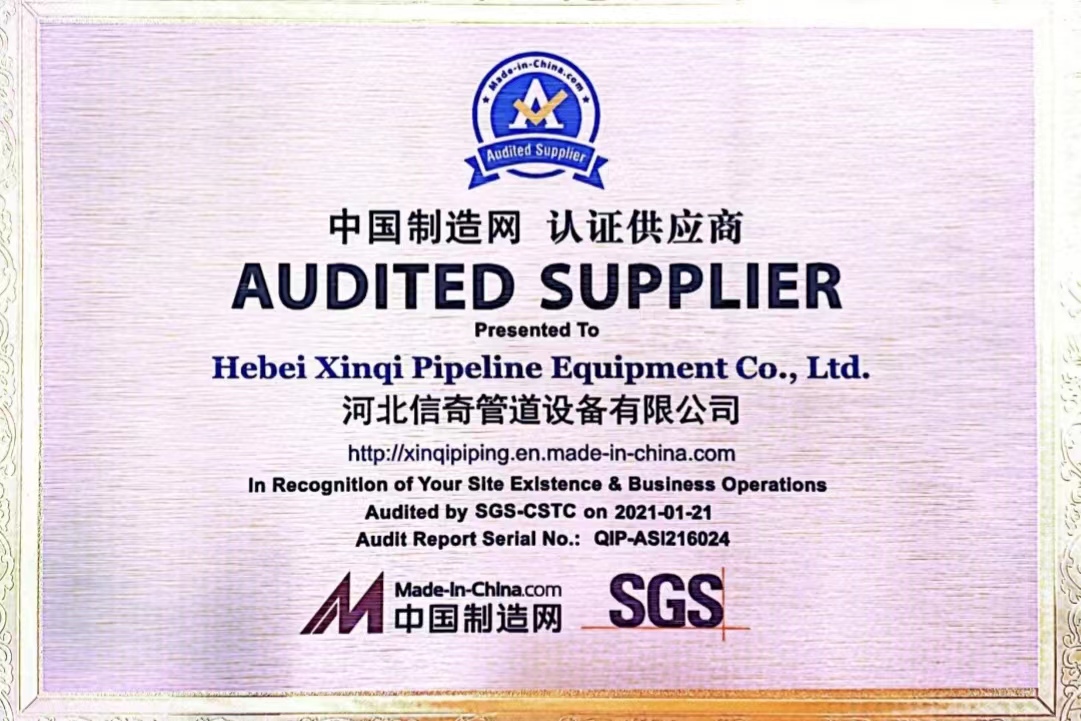 SGS Certificate